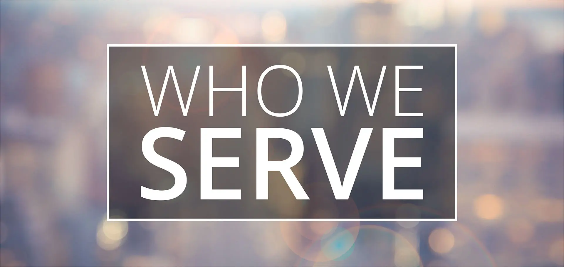 who we serve 1